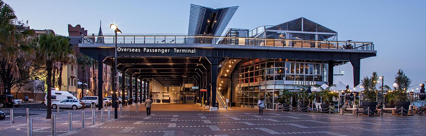 Overseas Passenger Terminal at Circular Quay